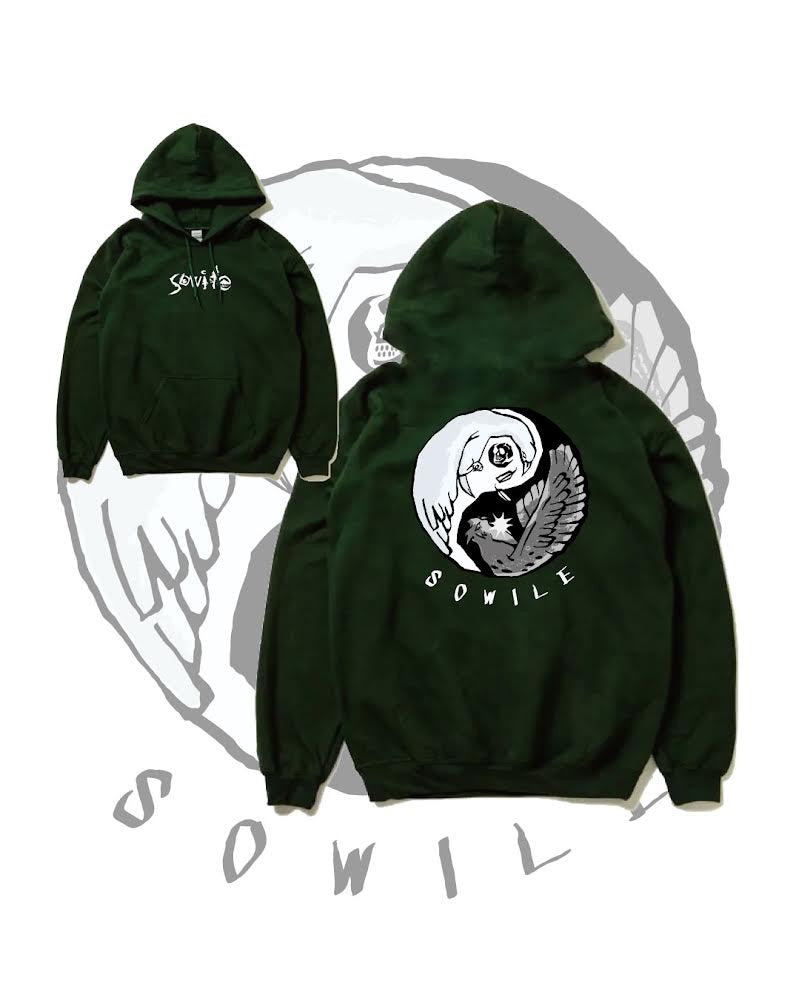 sowile8.0oz パーカー『yin and yang』SW102