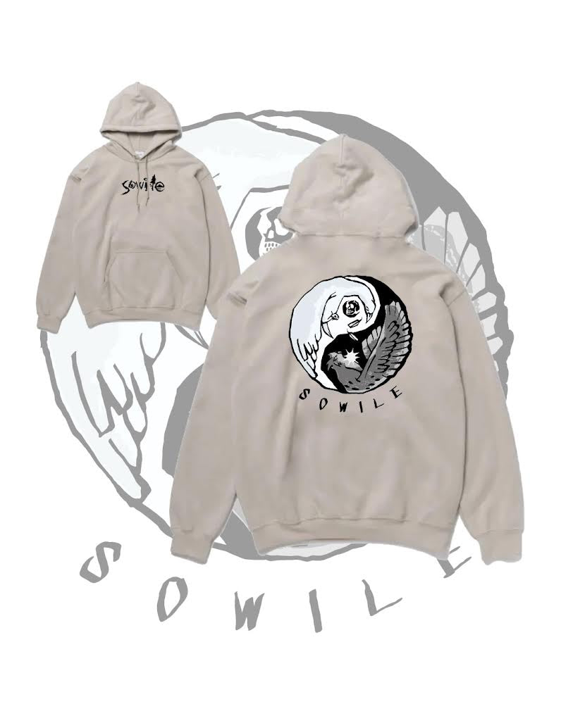 sowile8.0oz パーカー『yin and yang』SW102